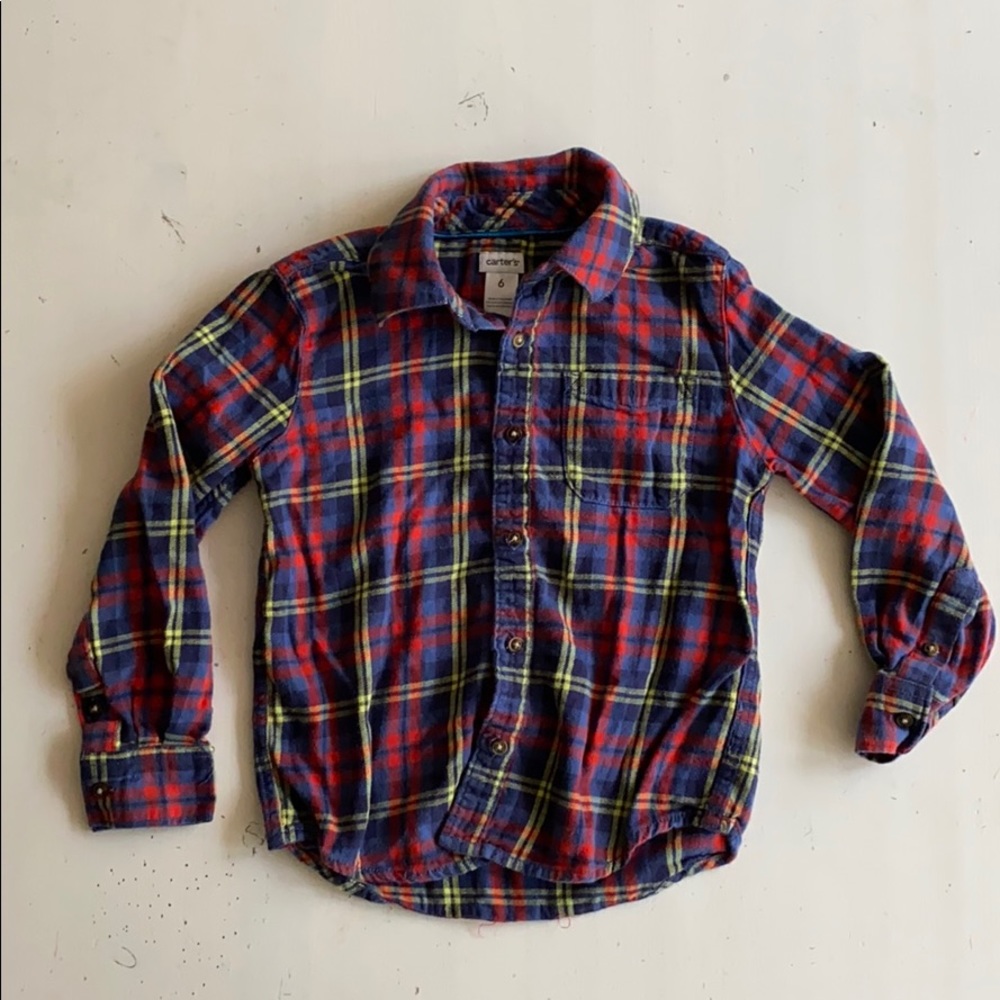 Carters Flannel Shirt